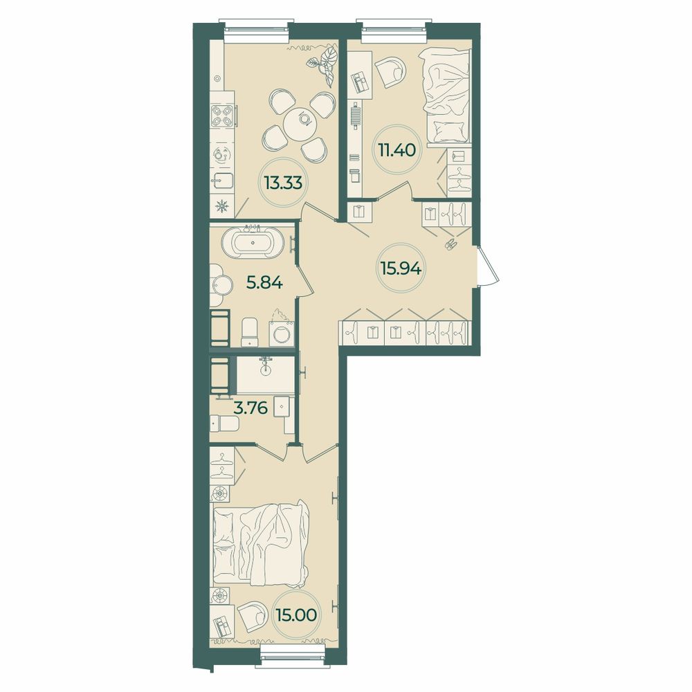 Квартира 75