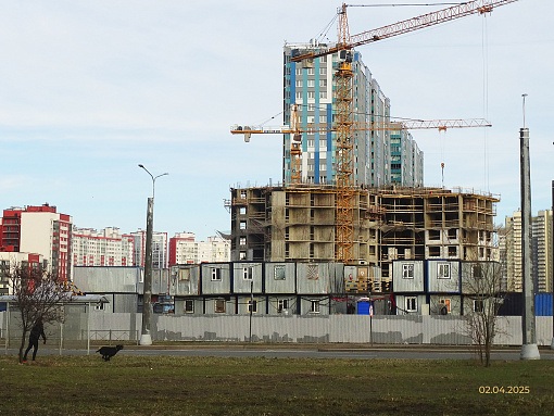 БФА Огни Залива, 4 очередь, стройка