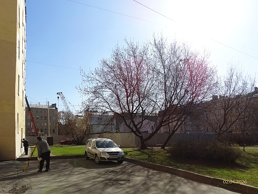 БФА, клубный дом Дуалист, вид со стороны Курского сквера