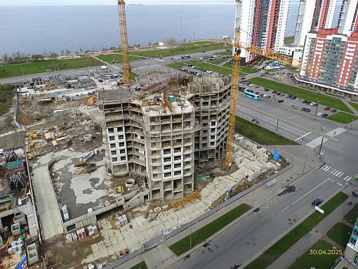 БФА Огни Залива, уч. 269, вид в сторону залива