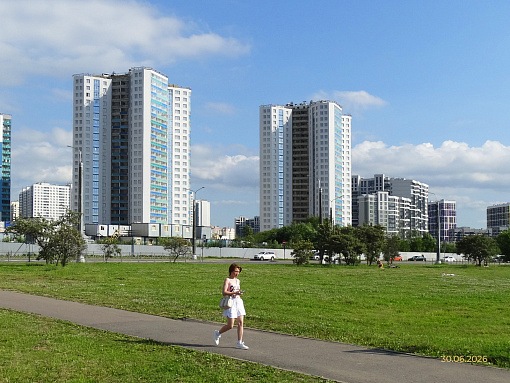 БФА Огни Залива, уч. 270, вид в сторону канала БФА Огни Залива, уч. 270, вид в сторону канала