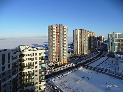 БФА Огни Залива, 4 очередь, вид со стороны 3 очереди