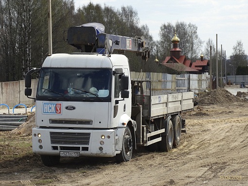 БФА в Озерках, строительная площадка