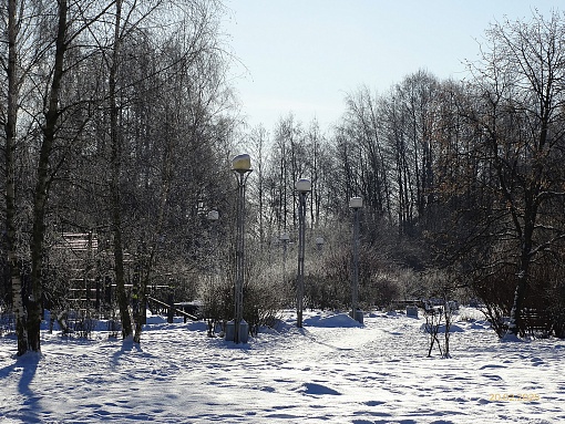 БФА в Озерках, сквер