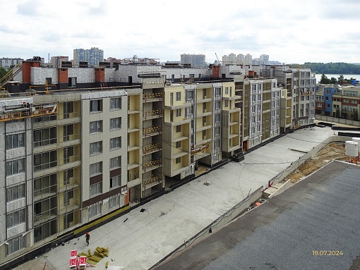 БФА В ОЗЕРКАХ, вид в сторону озера