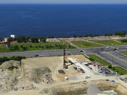БФА Огни Залива, 4 очередь, площадка для строительного городка