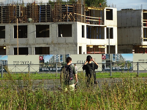 БФА В ОЗЕРКАХ, вид со стороны Выборгского шоссе