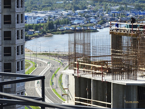 БФА Огни Залива, уч. 270, вид в сторону яхт-клуба Балтиец