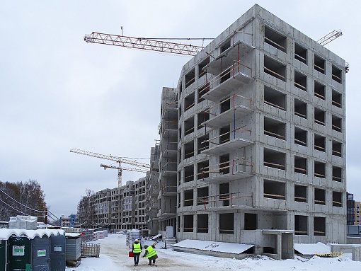 БФА В ОЗЕРКАХ, вид в сторону церкви