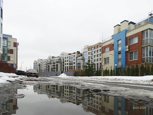 БФА В ОЗЕРКАХ, вид со стороны квартала