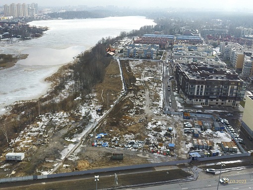 БФА в Озерках, вид со стороны Cуздальского шоссе