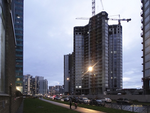 БФА Огни Залива, уч. 270, вид в сторону Дудергофского канала