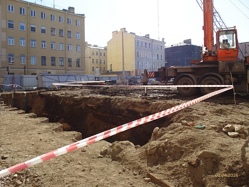 БФА, клубный дом Дуалист, фрагмент строительной площадки