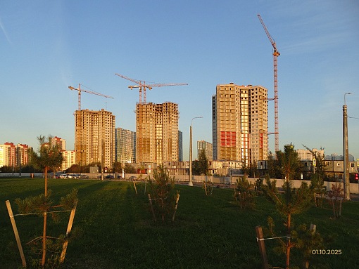 БФА Огни Залива, 4 очередь, вид со стороны залива