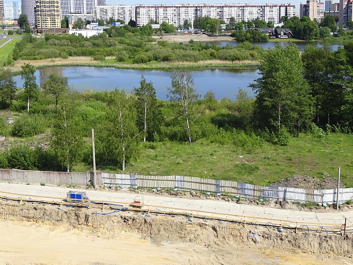 БФА в Озерках, вид на озеро