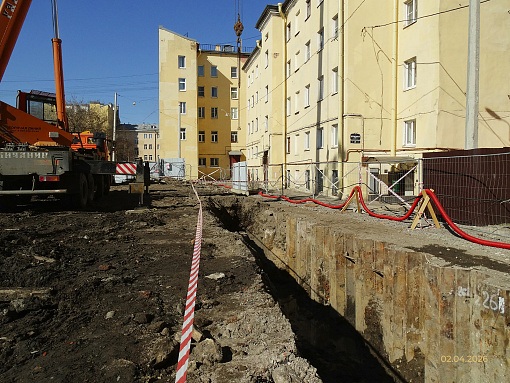 БФА, клубный дом Дуалист, шпунт