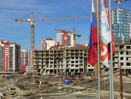 БФА Огни Залива, участок 269, вид в сторону Ленинского пр.