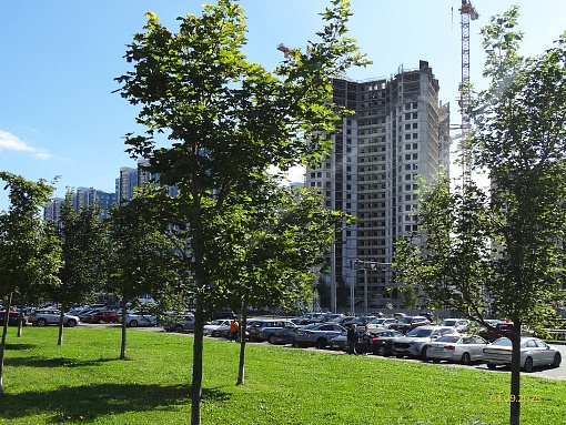 БФА Огни Залива, уч. 269, вид со стороны Ленинского пр.