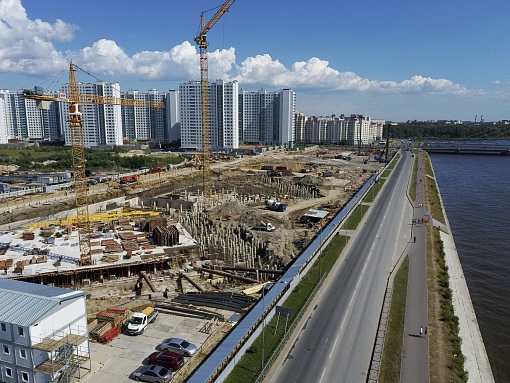 БФА Огни залива, участки 241 и 242, вид со стороны Балтийского бульвара