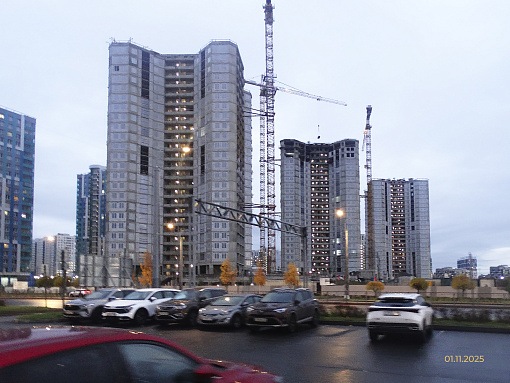 БФА Огни Залива, 4 очередь, вид со стороны Ленинского пр.