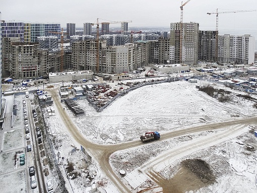 БФА Огни Залива 3 очередь, вид со стороны 1 очереди