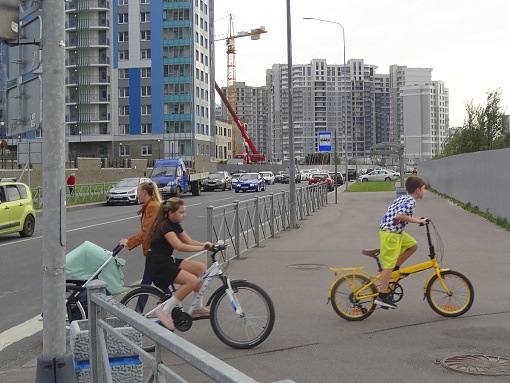 БФА Огни Залива, участок 241, вид со стороны Ленинского пр.
