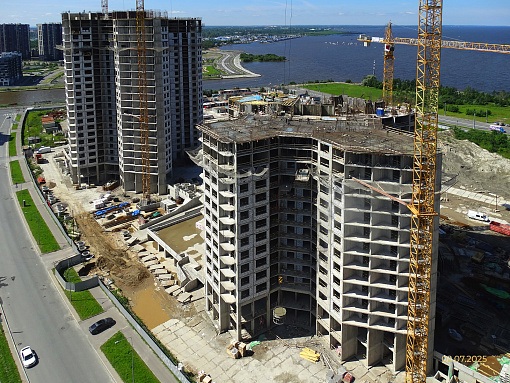 БФА Огни Залива, уч. 270, вид в сторону канала