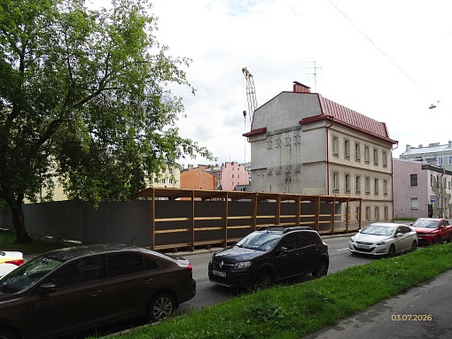 БФА Дуалист, вид со стороны Курской ул.