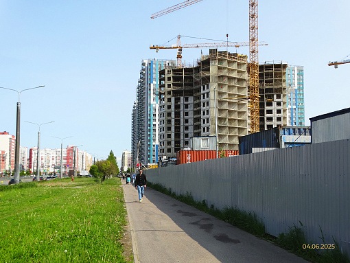 БФА Огни Залива, уч. 269 вид, со стороны Балтийского бульвара