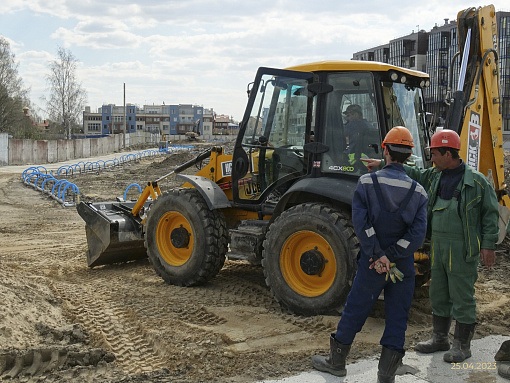 БФА в Озерках, строительная площадка