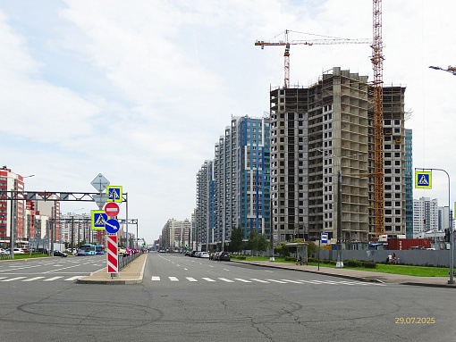 БФА Огни Залива, участок 269, со стороны Балтийского бульвара