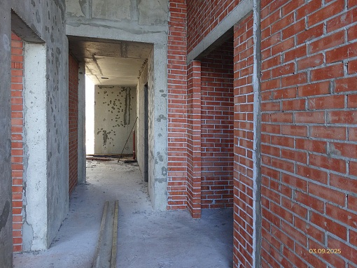 БФА Огни Залива, уч. 270, перегородки в будущем детском саду