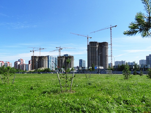 БФА Огни Залива, 4 очередь, вид с Балтийского бульвара