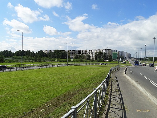 БФА В ОЗЕРКАХ, вид со стороны моста