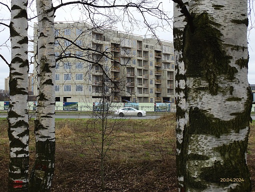 БФА В ОЗЕРКАХ, вид со стороны железной дороги