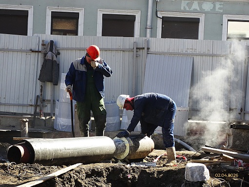 БФА, клубный дом Дуалист, фрагмент строительной площадки