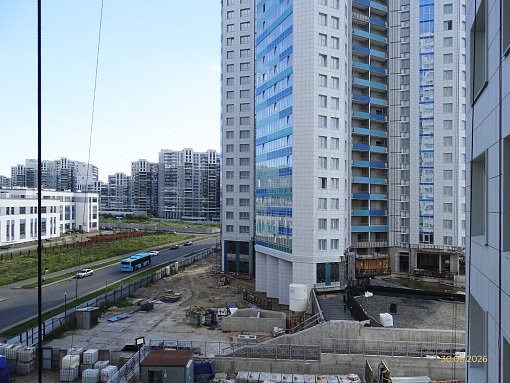 БФА Огни Залива, уч. 270, фрагмент фасада, вид со стороны 3 башни БФА Огни Залива, уч. 270, фрагмент фасада, вид со стороны 3 башни
