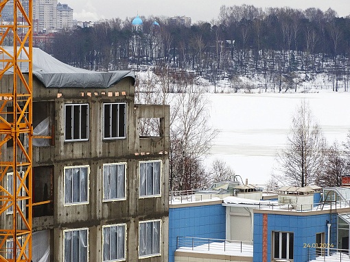 БФА В ОЗЕРКАХ, вид в сторону озера