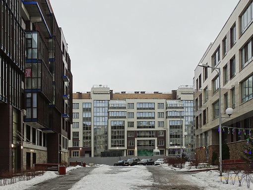 БФА В ОЗЕРКАХ, вид со стороны квартала