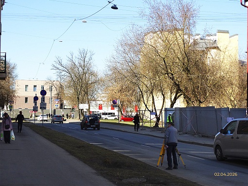 БФА, клубный дом Дуалист курская ул в сторону Боровой ул.